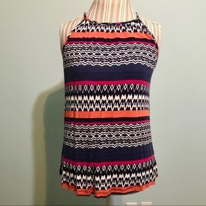 Beautiful Multicolored Halter Size Medium